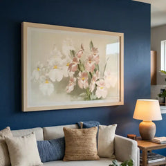 H.G. Moon Vintage Orchid Masterpiece - Premium Glass Framed Wall Art