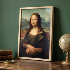 Mona Lisa by Leonardo da Vinci - Premium Glass Framed Wall Art