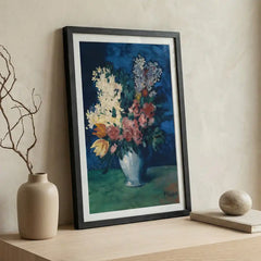 Pablo Picasso Floral Masterpiece - Premium Glass Framed Wall Art