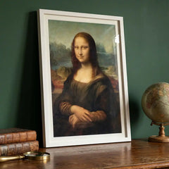 Mona Lisa by Leonardo da Vinci - Premium Glass Framed Wall Art