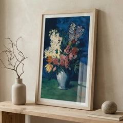 Pablo Picasso Floral Masterpiece - Premium Glass Framed Wall Art