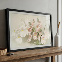 H.G. Moon Vintage Orchid Masterpiece - Premium Glass Framed Wall Art