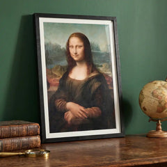 Mona Lisa by Leonardo da Vinci - Premium Glass Framed Wall Art