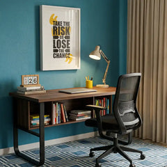 Take The Risk - Motivational Typography Art (Premium Glass Frame)