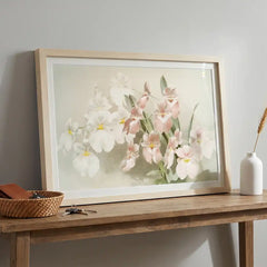 H.G. Moon Vintage Orchid Masterpiece - Premium Glass Framed Wall Art