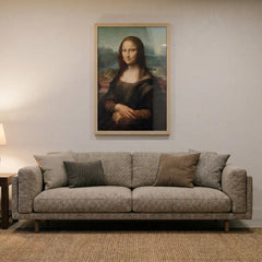 Mona Lisa by Leonardo da Vinci - Premium Glass Framed Wall Art