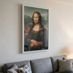Mona Lisa by Leonardo da Vinci - Premium Glass Framed Wall Art
