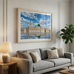 Al-Masjid an-Nabawi - Madina Islamic Art (Premium Glass Frame)